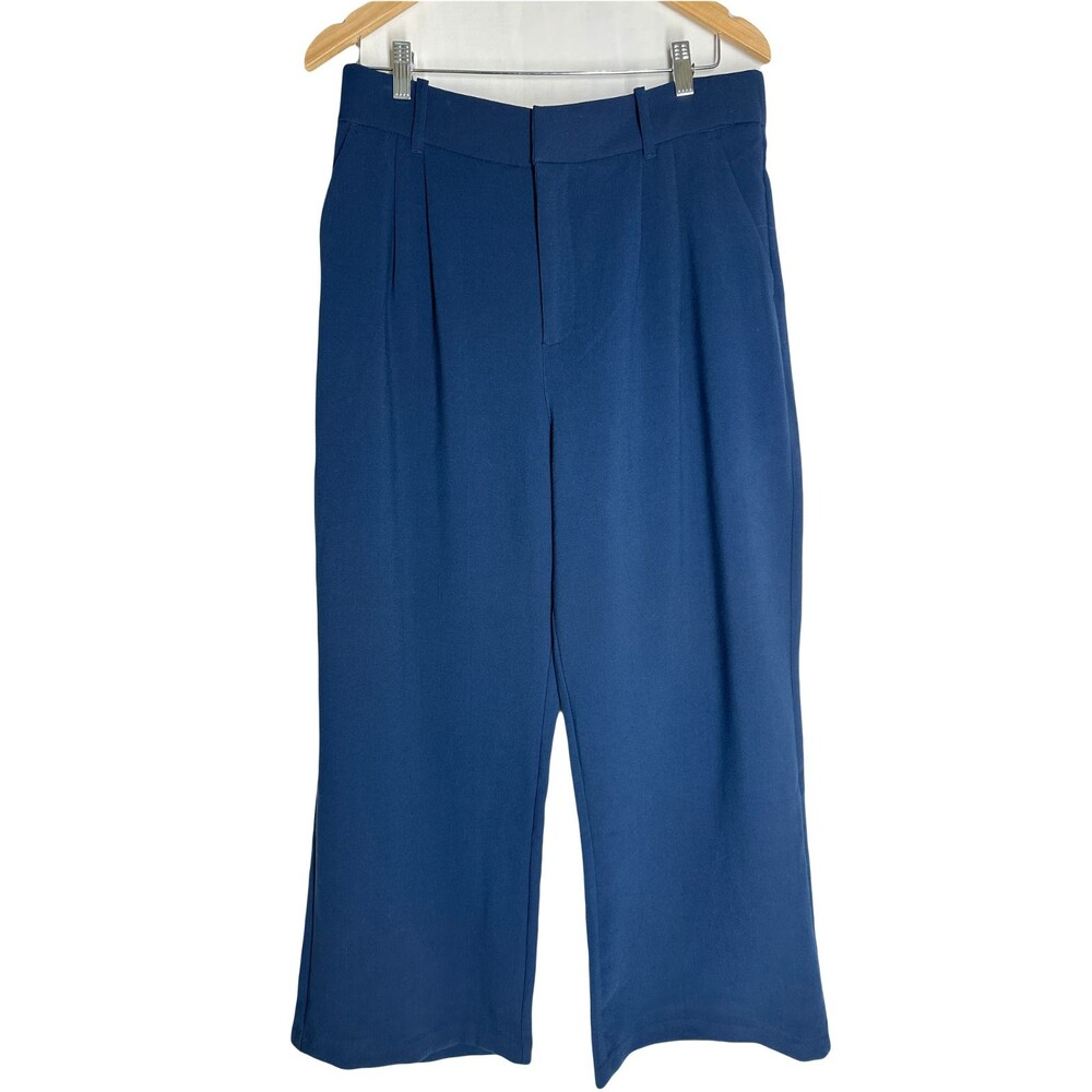 Abercrombie & Fitch Blue Wide Leg Pants